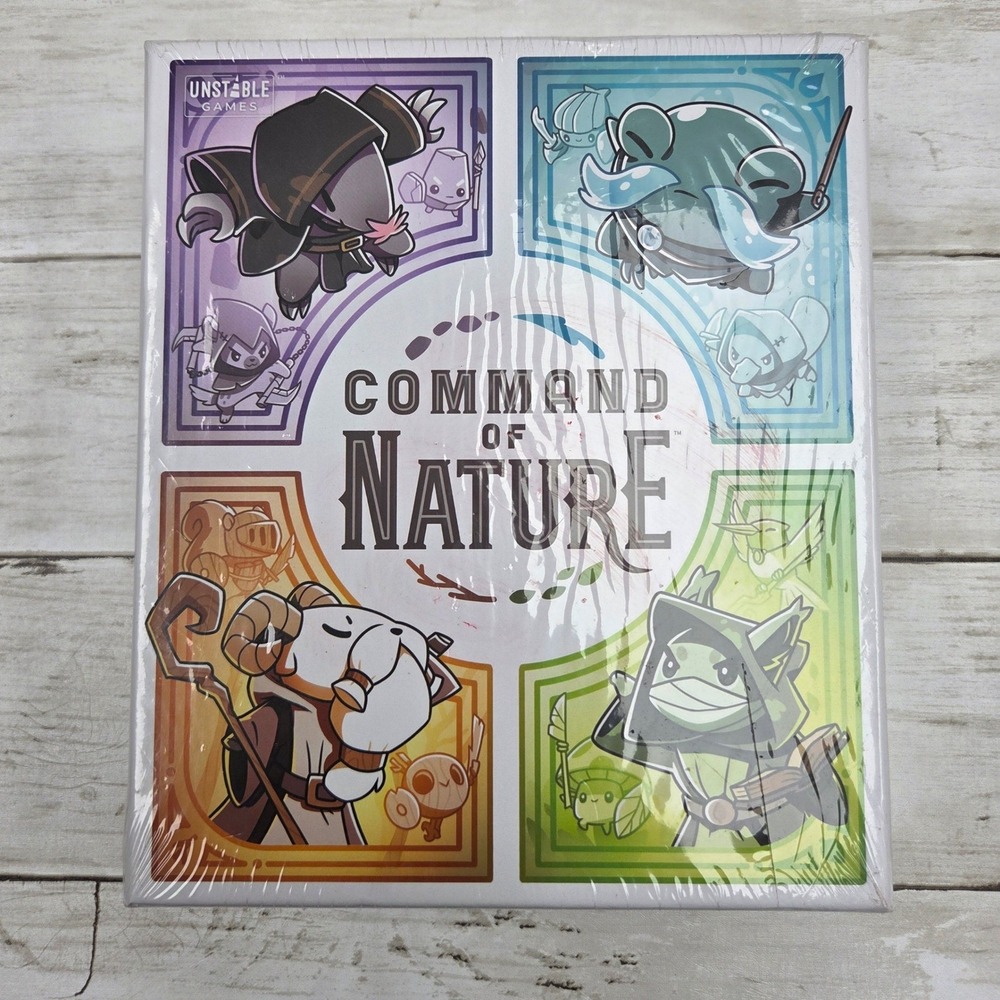 Command of Nature Deck-Building Unstable Games Board Game